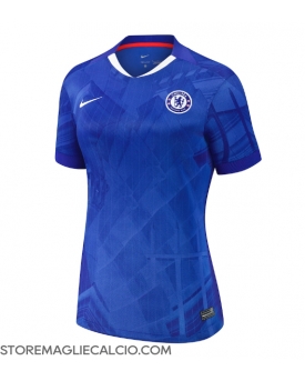 Chelsea Maglia Gara Casa Repliche 2025-26 Donna